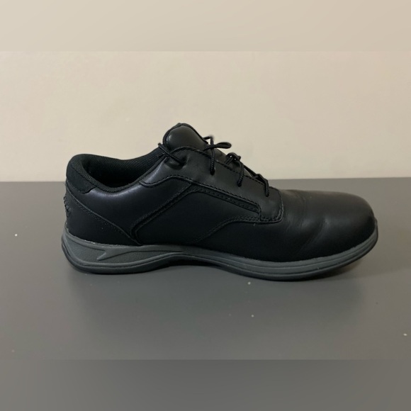 Redwing Men’s Black Leather Oxford Safety Shoes Soft Toe Mens Size 10 E2 - Picture 8 of 14